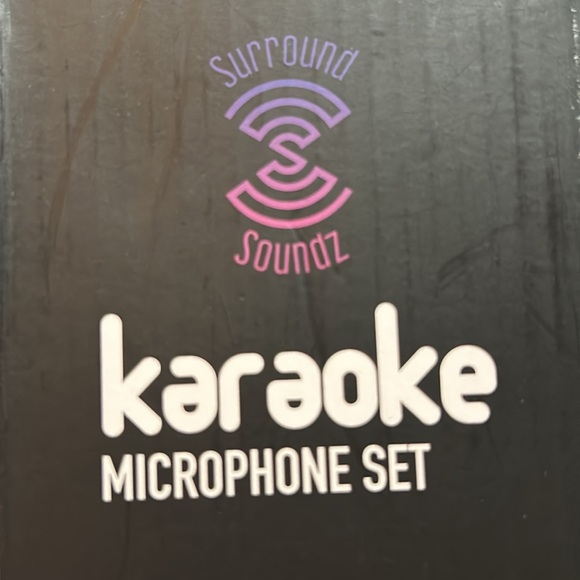 {Surround Soundz} Wireless Bluetooth Karaoke Microphone in Rose Gold PARTY, NEW - Picture 5 of 9